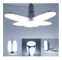 Lâmpada Led 60w Pétalas Dobrável Ajustável Elice Branco Frio Lâmpada Led 60w Pétalas Dobrável Ajustável Elice Branco Frio