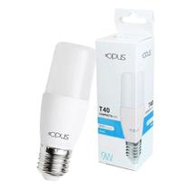 Lâmpada LED 8W Lâmpada Compacta LED T40 8W OPUS Soquete E27 Bivolt 800 lm Luz Branca Quente 2700K ou Fria 6500K