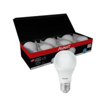 LAMPADA LED 9W 6.5K BIVOLT 127v e 220v COM 6 PEÇAS ILUMINAÇÃO PARA SALA QUARTO COZINHA E BANHEIRO AVANT LAMPADA LED 9W 6.5K BIVOLT 127v e 220v COM 6 PEÇAS ILUMINAÇÃO PARA SALA QUARTO COZINHA E BANHEIRO AVANT