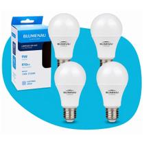 Lâmpada Led 9w 6500k Branco frio Blumenau Kit Com 4 Unidades Lâmpada Led 9w 6500k Branco frio Blumenau Kit Com 4 Unidades