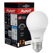 Lampada Led 9W Bulbo Bivolt E27 Inmetro Avant Branco Frio Lampada Led 9W Bulbo Bivolt E27 Inmetro Avant Branco Frio