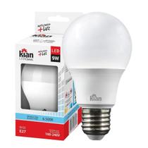 Lâmpada Led 9W Economica Branca E27 6500k Bivolt