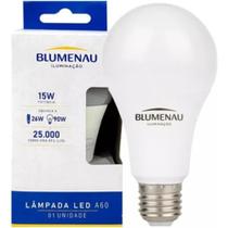 Lâmpada led a60 bocal e27 15 watts 1311 lumens bivolt 127/220v branco 6.500k