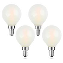 Lâmpada LED AIELIT regulável de 2 W (equivalente a 25 W) E12, pacote com 4 Lâmpada LED AIELIT regulável de 2 W (equivalente a 25 W) E12, pacote com 4