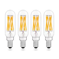 Lâmpada LED AIELIT T8/T6/T25 6W 600lm 2700K E12, pacote com 4