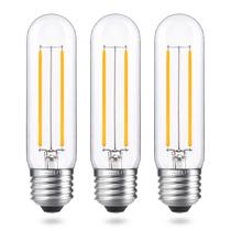 Lâmpada LED AIELIT Vintage T10/T30 2W 2700K 200lm E26, pacote com 3 Lâmpada LED AIELIT Vintage T10/T30 2W 2700K 200lm E26, pacote com 3