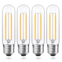 Lâmpada LED AIELIT Vintage T10/T30 2W 2700K 200lm E26, pacote com 4 Lâmpada LED AIELIT Vintage T10/T30 2W 2700K 200lm E26, pacote com 4