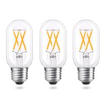 Lâmpada LED AIELIT Vintage T45 4W 2700K regulável E26, pacote com 3