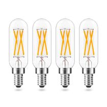 Lâmpada LED AIELIT Vintage T8 regulável 4W (pacote com 4) E12 400lm 2700K Lâmpada LED AIELIT Vintage T8 regulável 4W (pacote com 4) E12 400lm 2700K