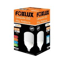 Lâmpada LED Alta Potência 40W 6500K Bivolt - Foxlux - Luz Branca - 3600 Lumens Lâmpada LED Alta Potência 40W 6500K Bivolt - Foxlux - Luz Branca - 3600 Lumens
