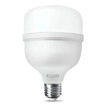 Lâmpada led alta potência 6500k super bulbo 40w branco frio elgin Lâmpada led alta potência 6500k super bulbo 40w branco frio elgin