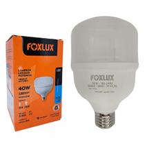 Lampada Led Alta Potencia Foxlux 40W. 3600Lm Bivolt 6500K.