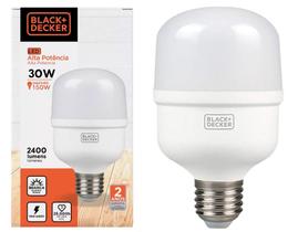 Lâmpada Led Alta Potência T80 30w 6500k E27 Black+Decker Lâmpada Led Alta Potência T80 30w 6500k E27 Black+Decker