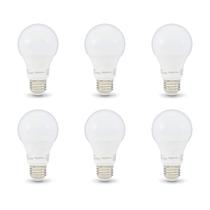 Lâmpada LED Amazon Basics A19 6W 2700K E26, pacote com 6