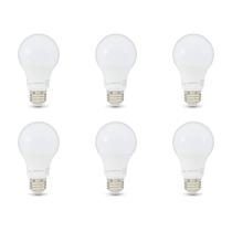 Lâmpada LED Amazon Basics A19 9W 800lm 5000K, pacote com 6