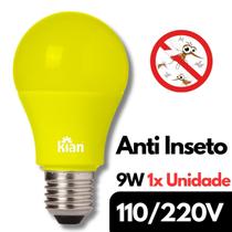 Lâmpada led Anti Inseto E27 lampada 9w Bulbo 110v220v Amarela Repelente Anti-insetos Anti-inseto Laranja 6500k+anti Mosquito Amarelo Repele Mosca