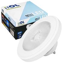 Lâmpada Led Ar111 Cob 24º 10w Bivolt Gu10 Branco Frio