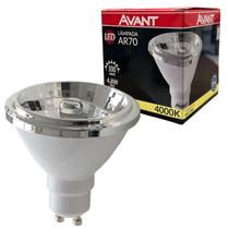 Lampada Led Ar70 4,8W Branco Neutro 4000K GU10 Foco 12