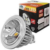 Lâmpada Led Ar70 Dimerizavel 7,5w 127v Gu10 2700K Quente