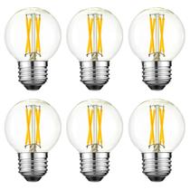 Lâmpada LED Arberlic G16.5 4W E26 400lm 4000K regulável, pacote com 6