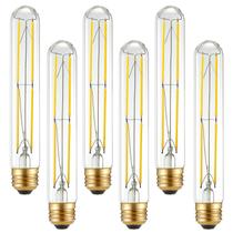 Lâmpada LED Arberlic T10 6W E26 4000K 600lm regulável, pacote com 6