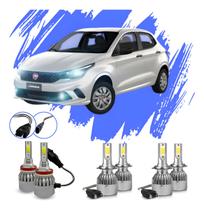 Lâmpada Led Argo 2017-2023 Kit H7 H7 H11 V10 - Efeito Xênon Lâmpada Led Argo 2017-2023 Kit H7 H7 H11 V10 - Efeito Xênon