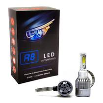 Lâmpada LED Automotivo R8 Super Brancas Headlight H9012 6500K Cooler para Resfriamento Resistência à Água HB36500K JR8