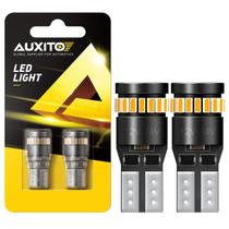 Lâmpada LED AUXITO 194 Amber Yellow Canbus sem erros para carro