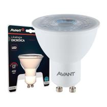 Lâmpada LED Avant Mini Dicroica Deluxe GU10 4W 6,500K Branca Lâmpada LED Avant Mini Dicroica Deluxe GU10 4W 6,500K Branca