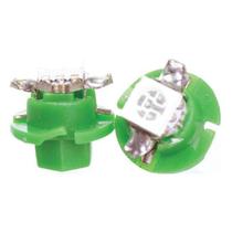 Lâmpada Led B8.4 12v 1smd5050 Verde Par