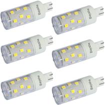 Lâmpada LED BAYSHE T10 Wedge Base 5W 6000K 12V, pacote com 6 Lâmpada LED BAYSHE T10 Wedge Base 5W 6000K 12V, pacote com 6