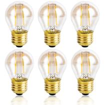 Lâmpada LED Beonllay Vintage Amber 2W 2500K E26, pacote com 6 Lâmpada LED Beonllay Vintage Amber 2W 2500K E26, pacote com 6