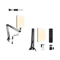 Lâmpada LED Bicolor para Vídeo e Fotografia - Painel de Luz 2700K-5700K