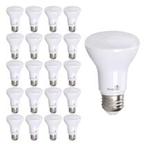 Lâmpada LED Bioluz BR20 6W = 50W 2700K 540lm 90 CRI, pacote com 20 Lâmpada LED Bioluz BR20 6W = 50W 2700K 540lm 90 CRI, pacote com 20