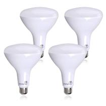 Lâmpada LED Bioluz BR40 16W 1400lm 2700K 90 CRI, pacote com 4