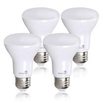Lâmpada LED Bioluz LED BR20 6W = 50W 3000K 540lm regulável, pacote com 4 Lâmpada LED Bioluz LED BR20 6W = 50W 3000K 540lm regulável, pacote com 4