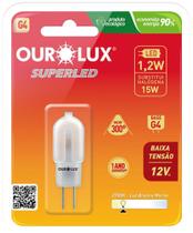 Lampada led bipino g4 12v 2700k ourolux