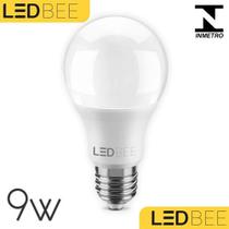 Lampada led bivolt 9w bulbo 10 unidades