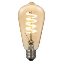 Lâmpada LED Bivolt de Filamento em Espiral Original para Pendente ou Abajur (LST64) Lâmpada LED Bivolt de Filamento em Espiral Original para Pendente ou Abajur (LST64)