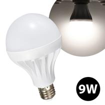 Lâmpada LED Bivolt E27 Cor Branco Neutro Casa Decoração 9W Lâmpada LED Bivolt E27 Cor Branco Neutro Casa Decoração 9W