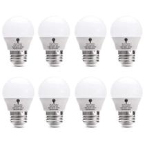 Lâmpada LED Bluex Bulbs G14 3W 5000K Daylight, pacote com 8