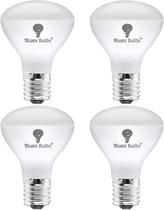 Lâmpada LED Bluex Bulbs R14 4W E17 Base regulável 5000K, pacote com 4