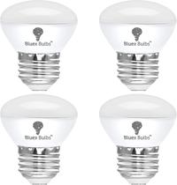 Lâmpada LED Bluex Bulbs R14 4W E26 Base regulável 5000K, pacote com 4