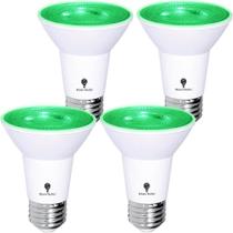 Lâmpada LED Bluex PAR20 Flood Green Light 8W (65W Eq), pacote com 4 Lâmpada LED Bluex PAR20 Flood Green Light 8W (65W Eq), pacote com 4