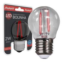 Lâmpada Led Bolinha 2w Bivolt E27 Colorida Cores Avant