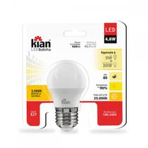 Lampada Led Bolinha 4,8W 3000K Kian