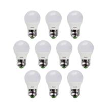 Lâmpada Led Bolinha Avant 4W 6500K E27 Bivolt 10 Unidades