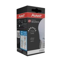 Lâmpada LED Bolinha E27 Avant - 4W - 6500K Luz Branca