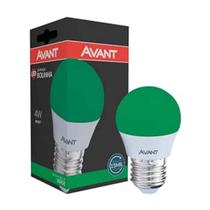 Lâmpada LED Bolinha E27 Avant Bivolt - 4W - Coloridas