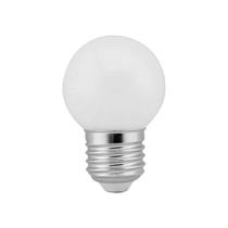 Lâmpada LED Bolinha G45 4W Decoração Branco Quente E27 Bivolt Ideal para Camarim, Abajur, Varal de Luzes